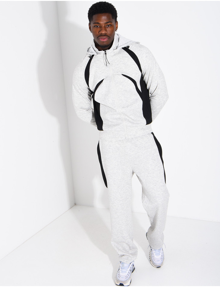 Ensemble veste à capuche et pantalon assorti
