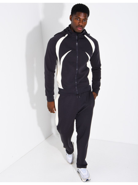 Ensemble veste à capuche et pantalon assorti
