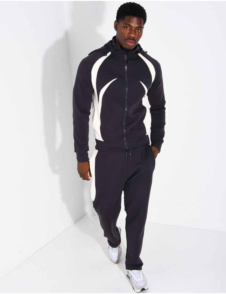 Ensemble veste à capuche et pantalon assorti