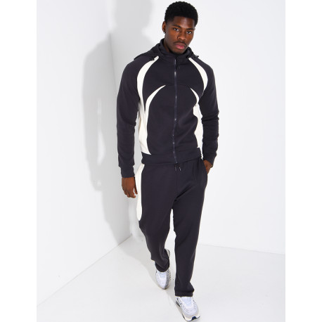 Ensemble veste à capuche et pantalon assorti