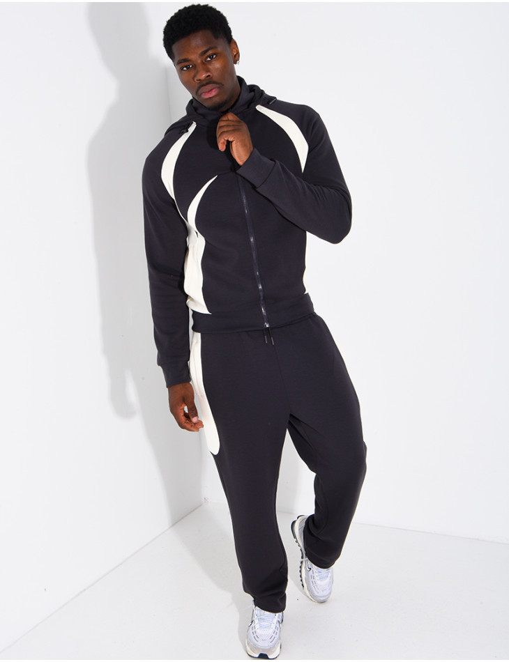 Ensemble veste à capuche et pantalon assorti