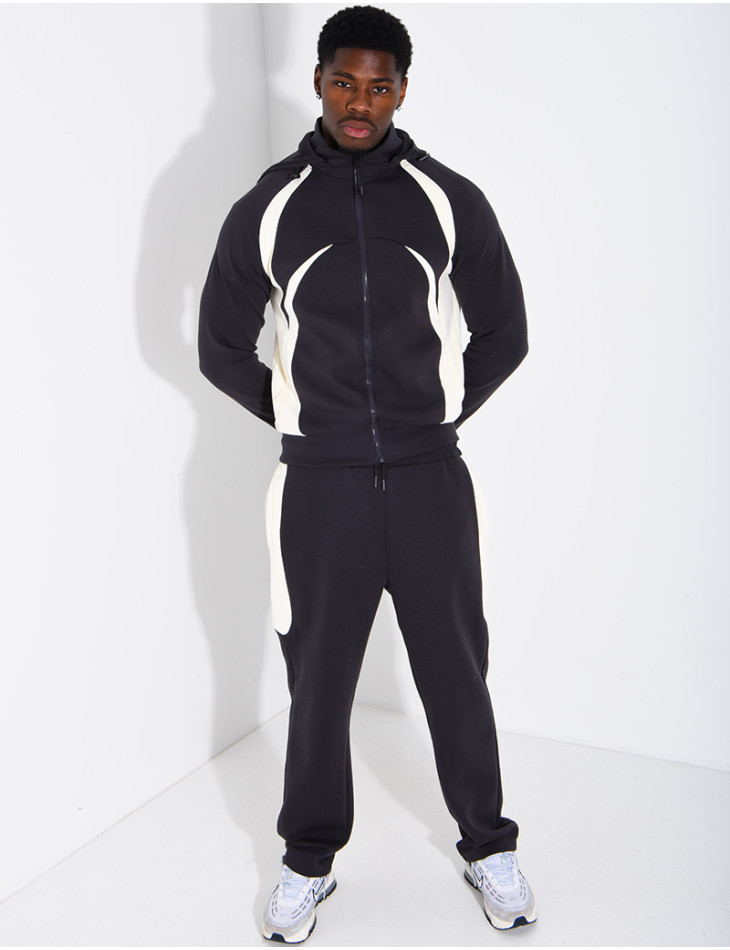 Ensemble veste à capuche et pantalon assorti
