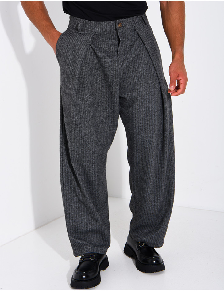 Pantalon à rayures