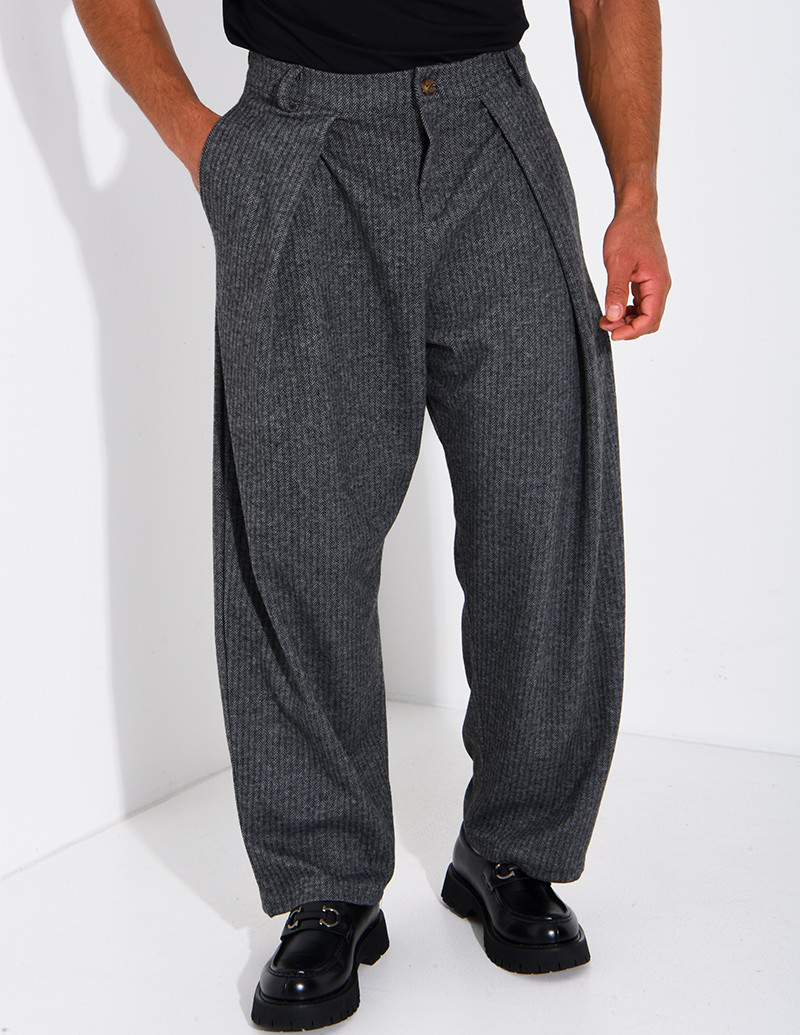 Pantalon à rayures
