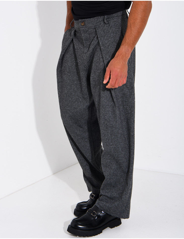 Pantalon à rayures