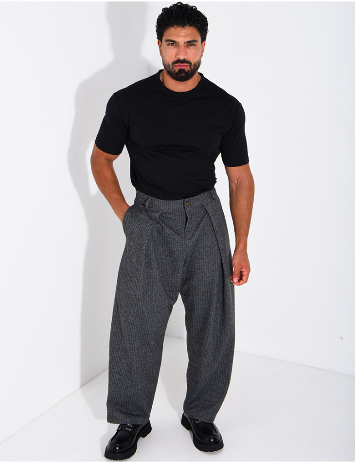 Pantalon à rayures