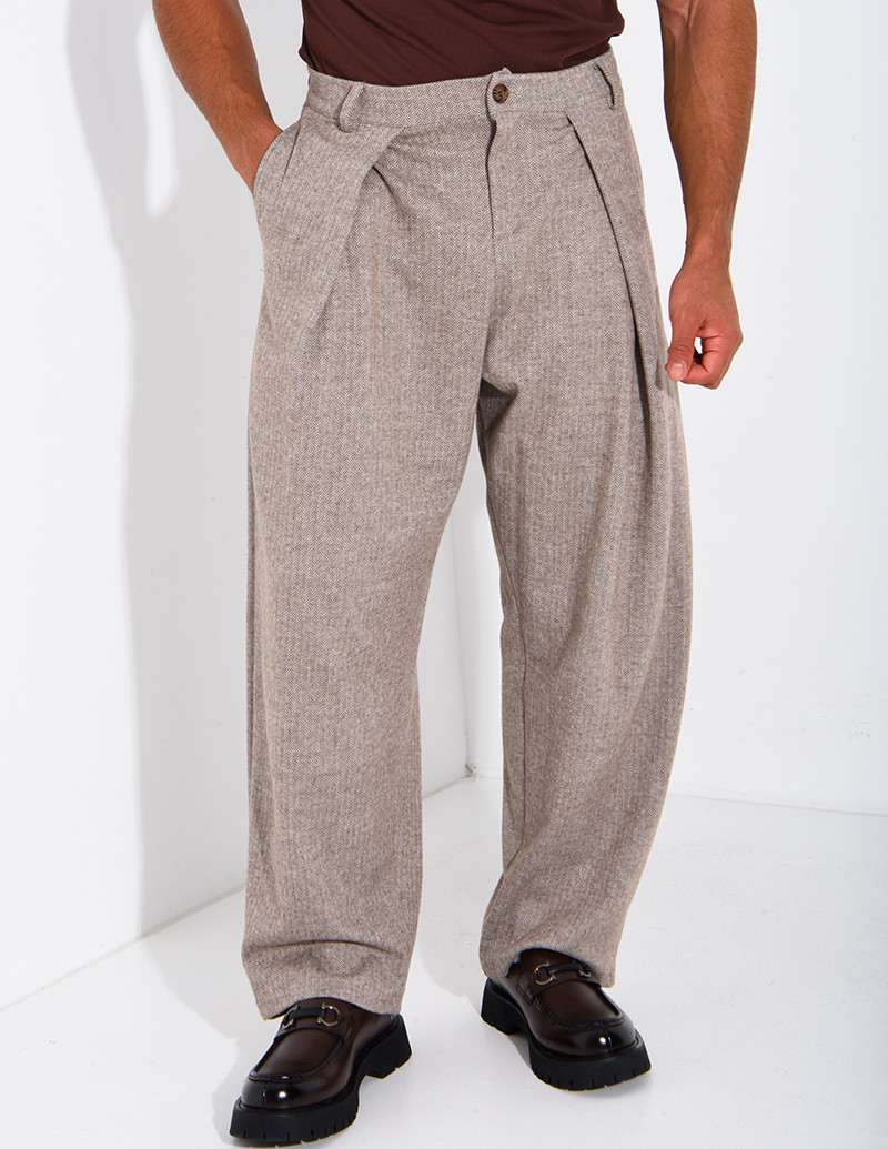 Pantalon à rayures