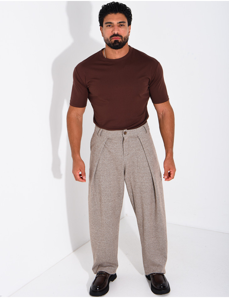 Pantalon à rayures