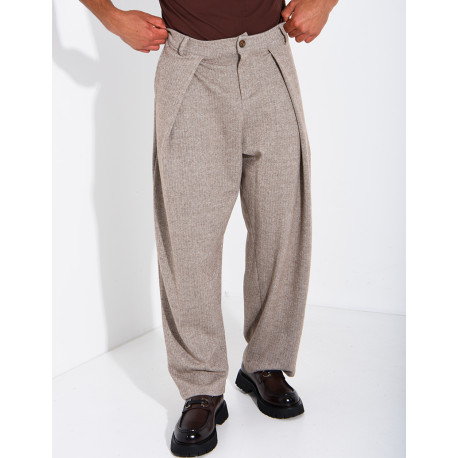 Pantalon à rayures
