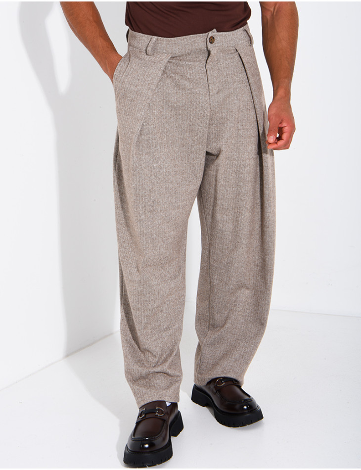 Pantalon à rayures