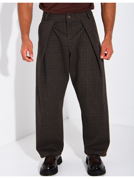 Pantalon à rayures