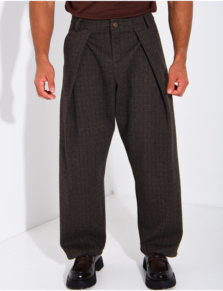 Pantalon à rayures