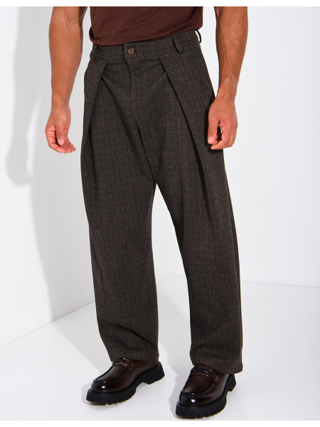 Pantalon à rayures
