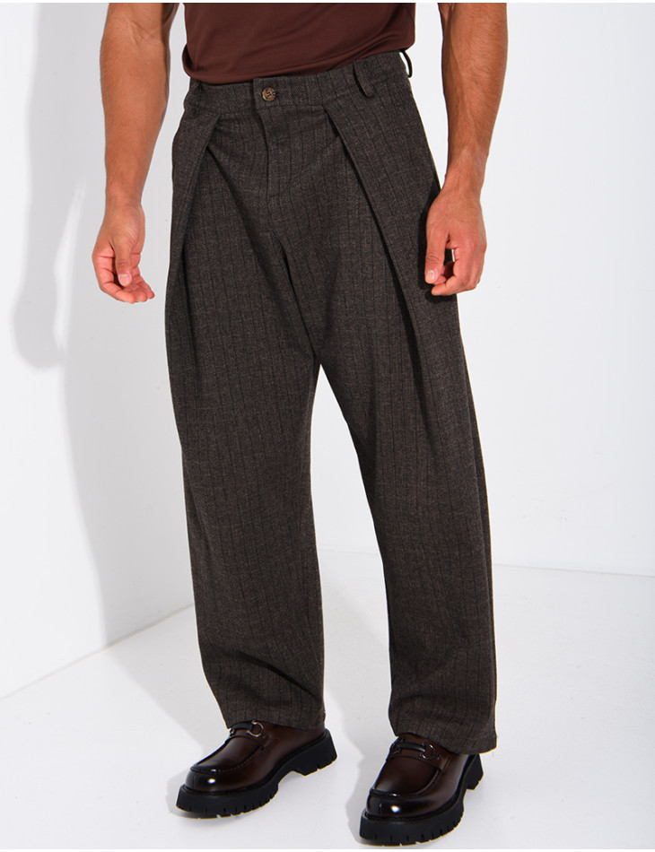 Pantalon à rayures