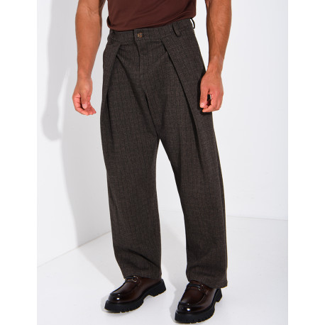 Pantalon à rayures