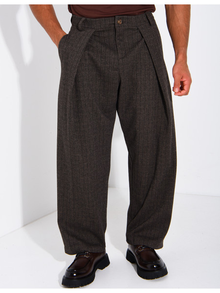 Pantalon à rayures