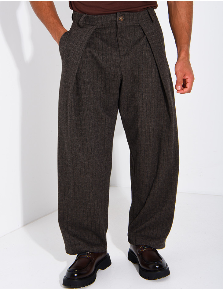 Pantalon à rayures