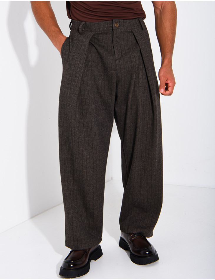 Pantalon à rayures