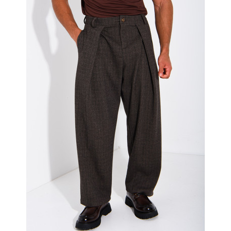 Pantalon à rayures