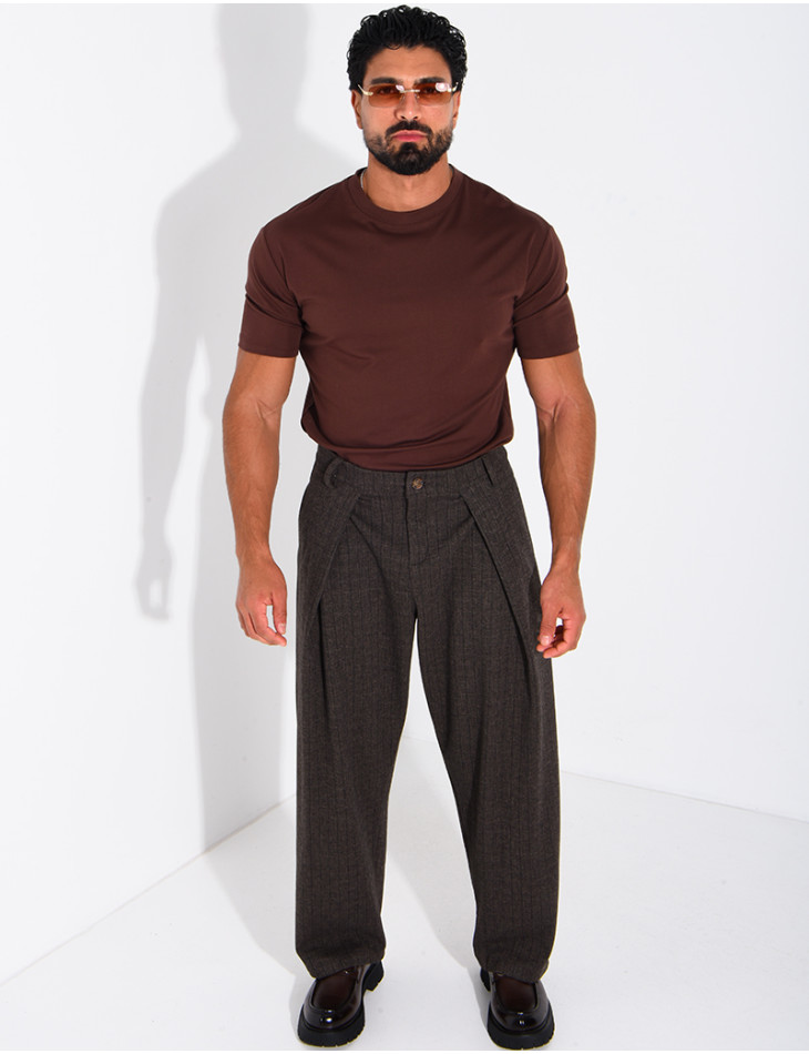 Pantalon à rayures