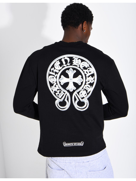 T-shirt manches longues à motifs