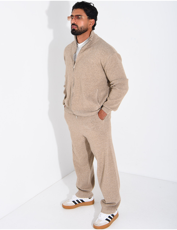 Ensemble côtelé pantalon et gilet