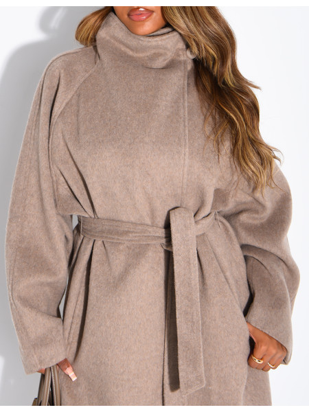Long felt jacket