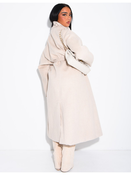Long felt jacket