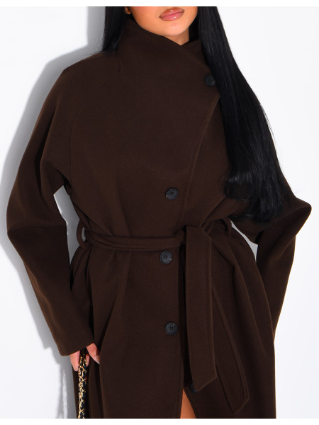 Long felt coat