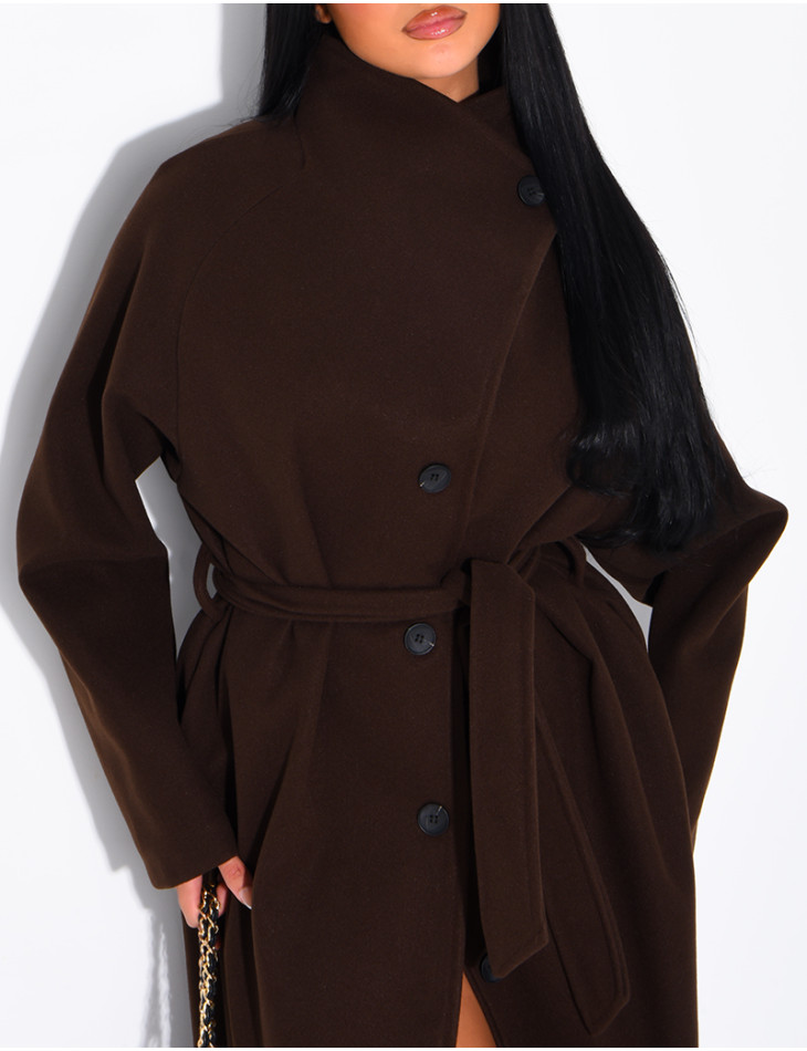 Long felt coat