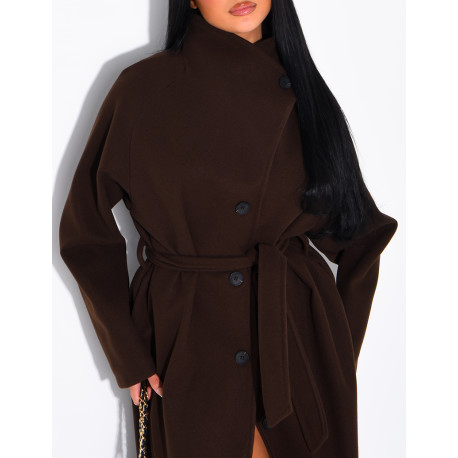Long felt coat