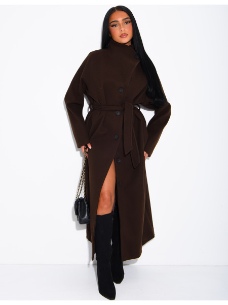 Long felt coat