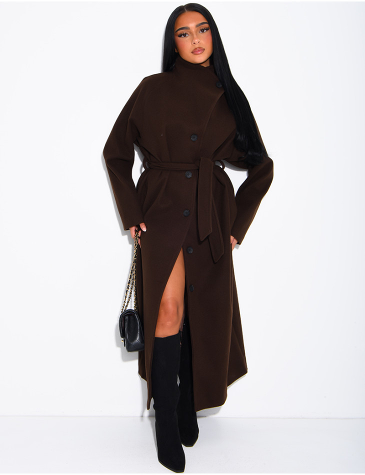 Long felt coat