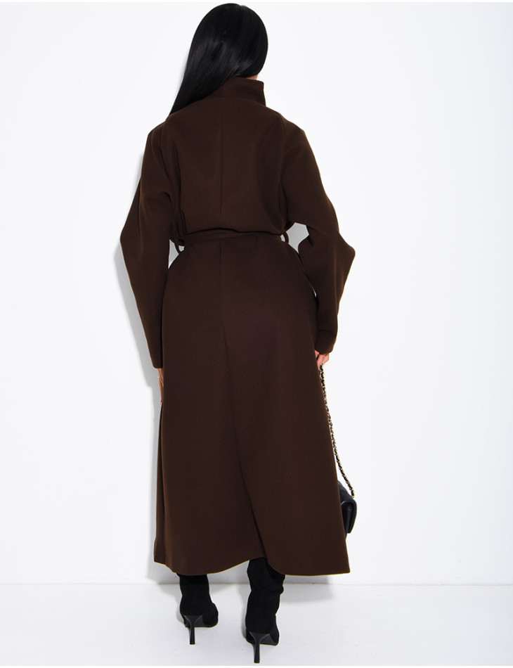 Long felt coat