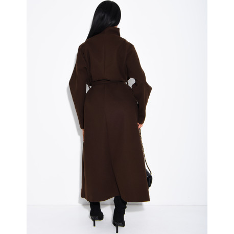 Long felt coat