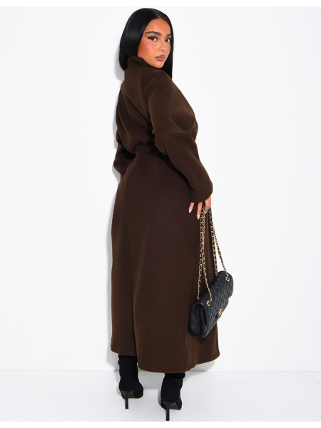 Long felt coat