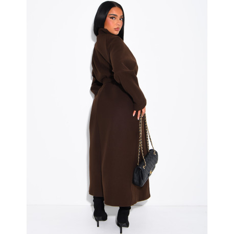 Long felt coat