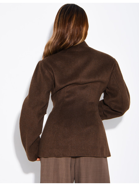 Short felt jacket