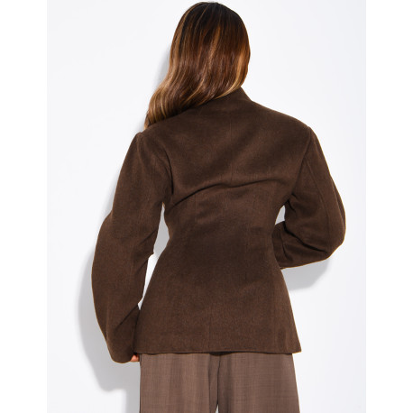 Short felt jacket