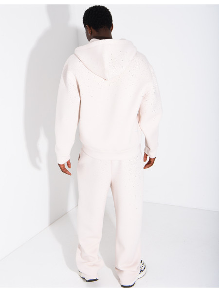 Ensemble en néoprène à strass pantalon et veste à capuche