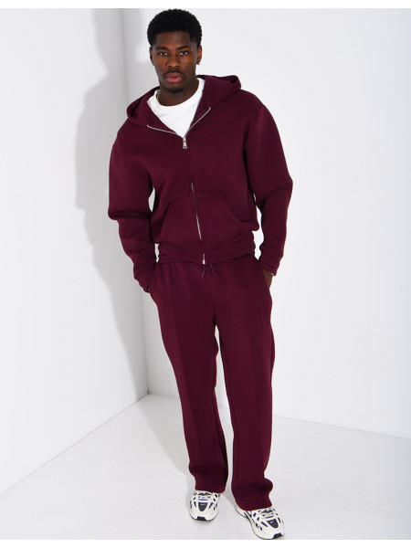 Ensemble pantalon et veste à capuche avec relief Tour Eiffel