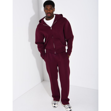 Ensemble pantalon et veste à capuche avec relief Tour Eiffel