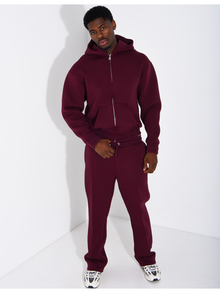 Ensemble pantalon et veste à capuche avec relief Tour Eiffel
