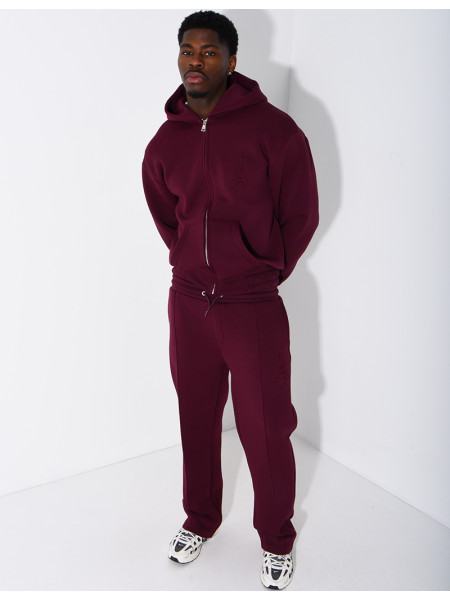 Ensemble pantalon et veste à capuche avec relief Tour Eiffel