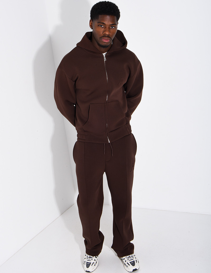 Pants and hooded jacket set...