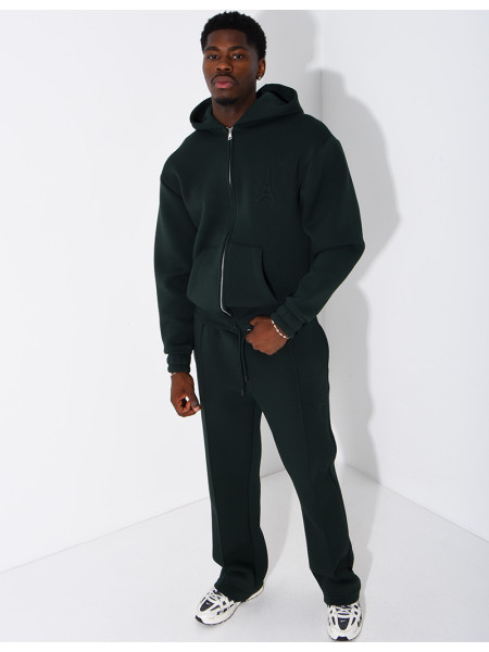 Ensemble pantalon et veste à capuche avec relief Tour Eiffel
