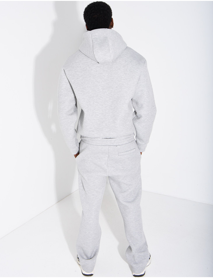 Set aus Hose und Kapuzenjacke mit Eiffelturm-Prägung