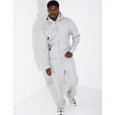 Set aus Hose und Kapuzenjacke mit Eiffelturm-Prägung