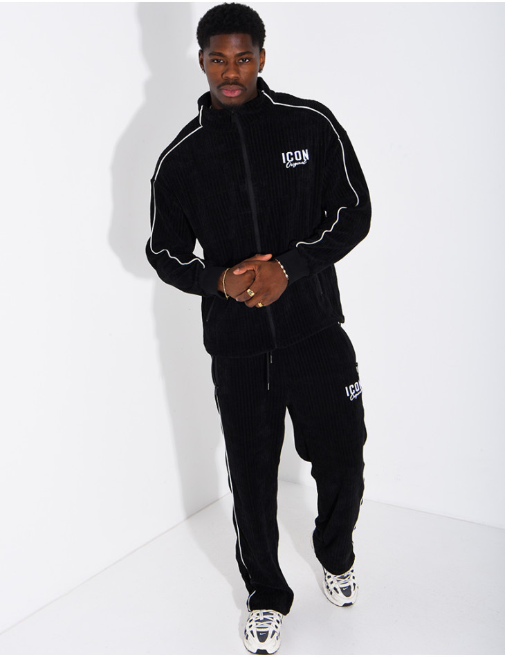 Ensemble côtelé "Icon" pantalon et veste