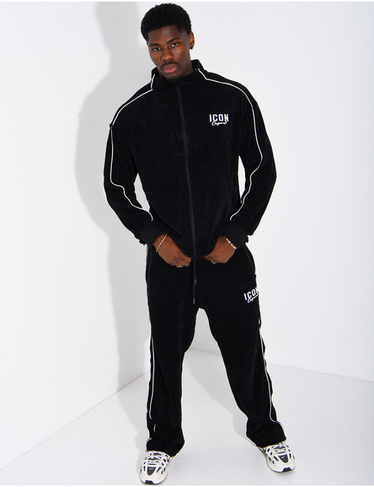 Ensemble côtelé "Icon" pantalon et veste